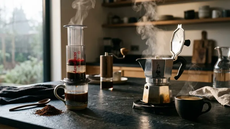 AeroPress vs Moka Pot: Finding Your Perfect Brew