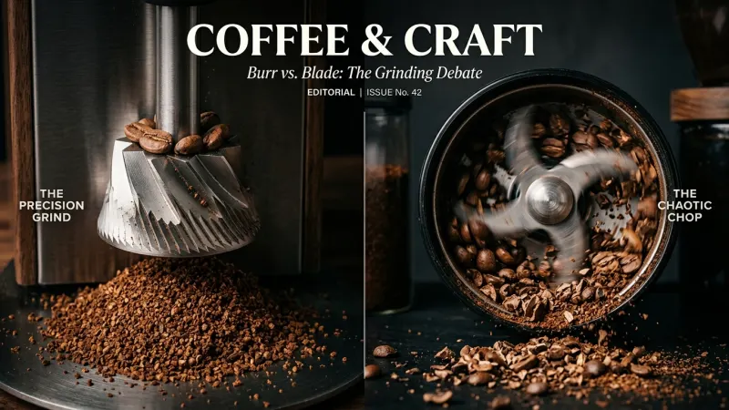 Burr Grinder vs Blade Grinder: Why It Matters for Your Coffee