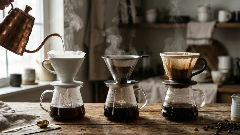Coffee Filters Explained: Paper, Cloth, Metal – Which is Best?