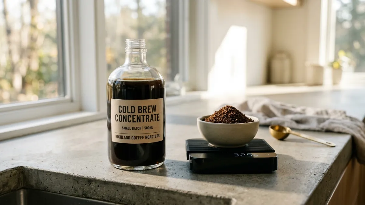 Cold Brew Coffee Ratio: The Exact Formula for a Perfect Concentrate
