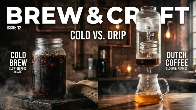 Cold Brew vs Dutch Coffee: What's the Real Difference?