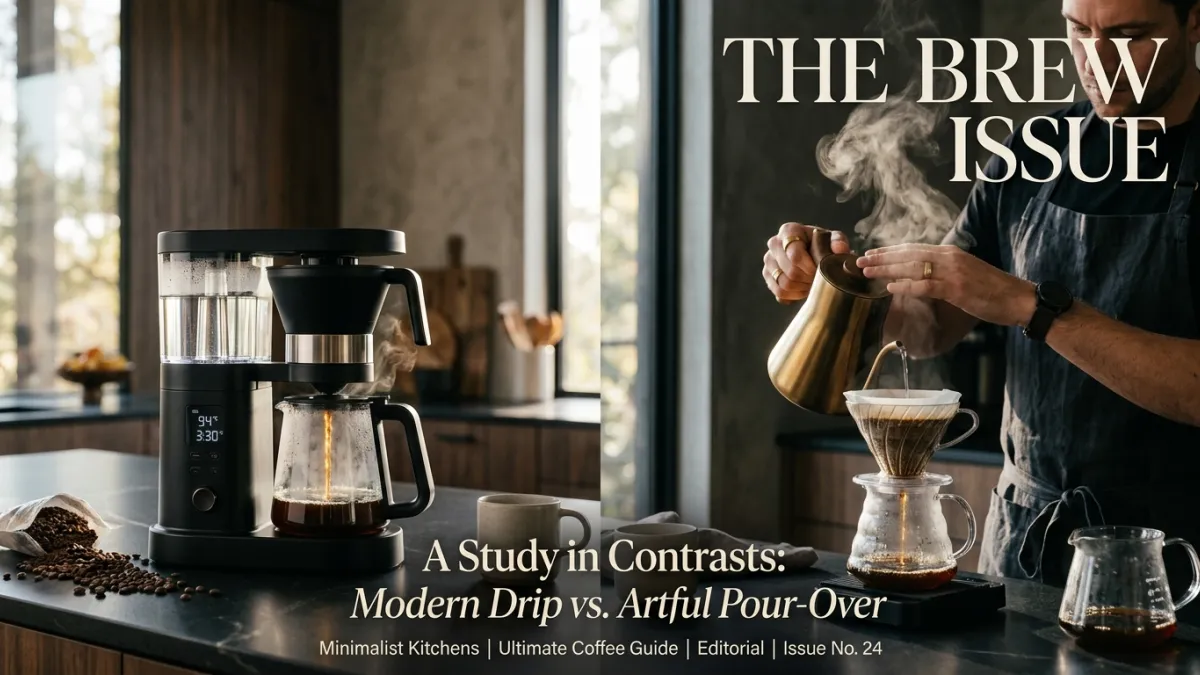 Drip vs. Pour Over: Faster & Easier for Beginner Home Baristas?