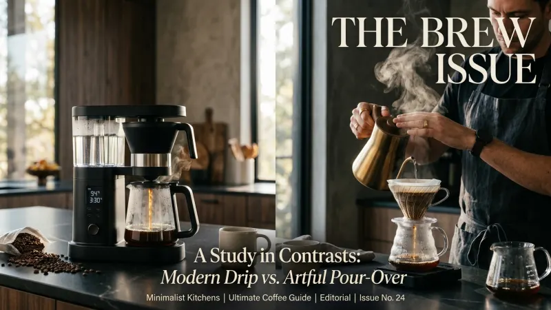 Drip vs. Pour Over: Faster & Easier for Beginner Home Baristas?