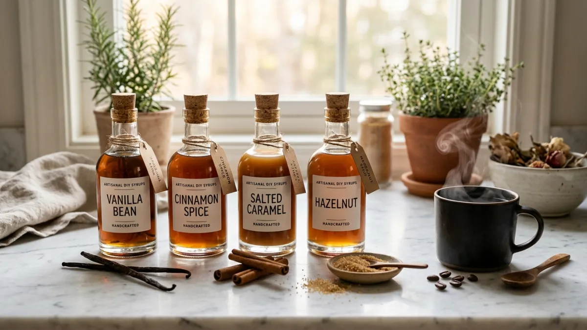 Easy DIY Coffee Syrups: Elevate Your Home Brews Today!