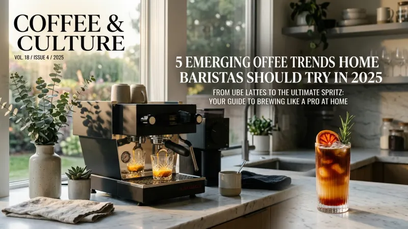 Elevate Your Brew: 5 Must-Try Coffee Trends for Home Baristas in 2025
