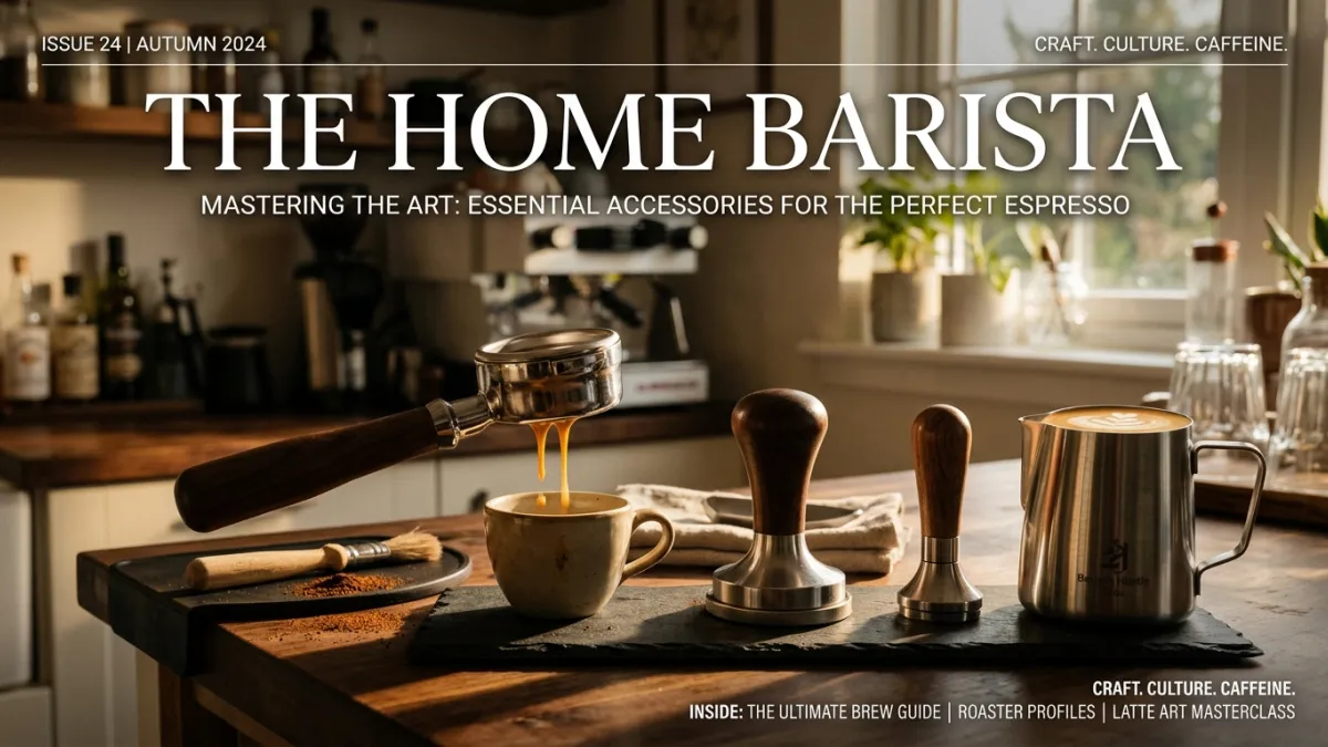 Essential Espresso Accessories: What Every Home Barista Needs