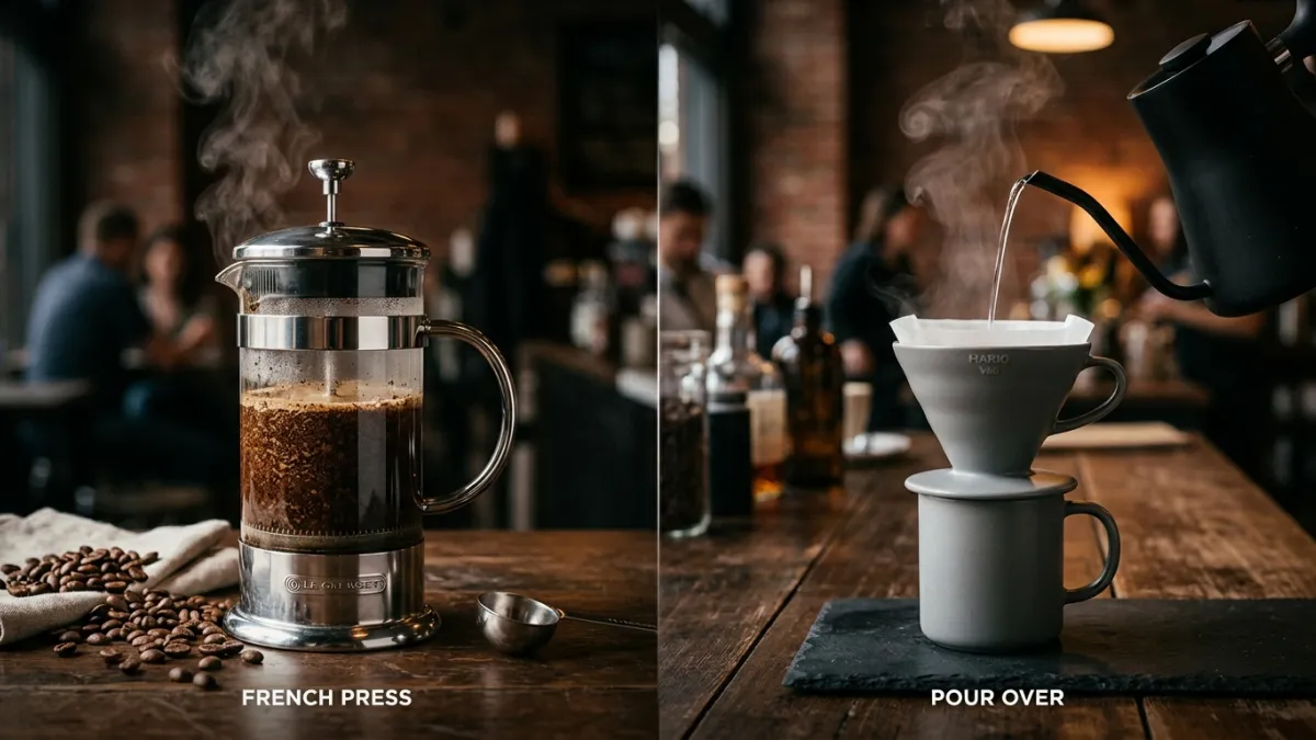 French Press vs Pour Over: Finding Your Perfect Coffee Cup