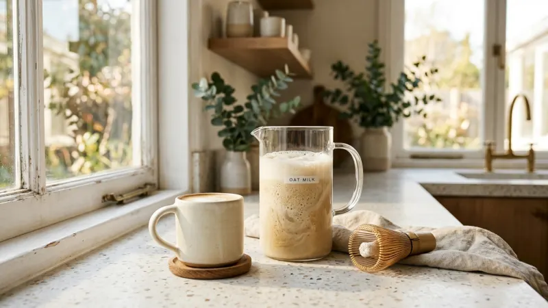 How to Froth Oat Milk at Home Without a Steam Wand