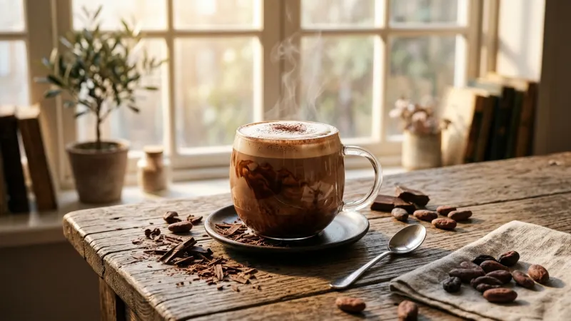How to Make a Decadent Mocha at Home with Real Chocolate