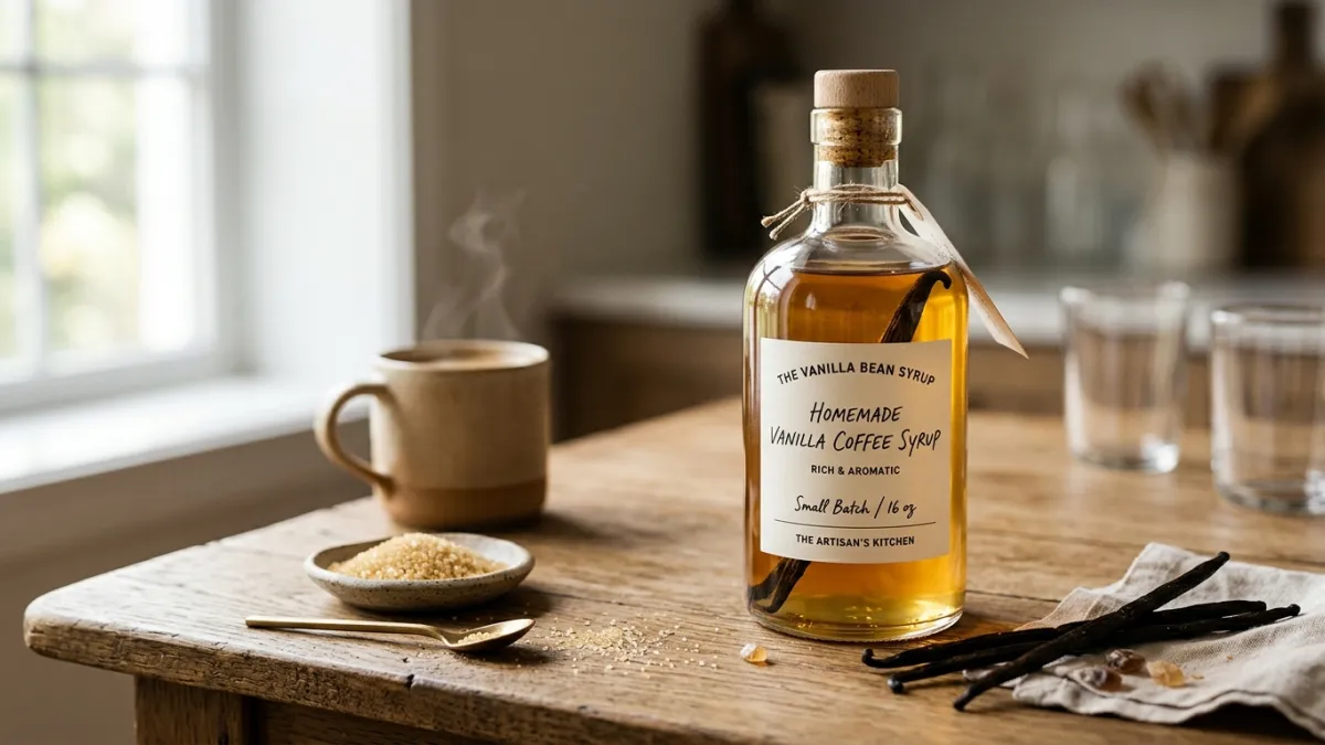How to Make Homemade Vanilla Coffee Syrup: Elevate Your Daily Brew