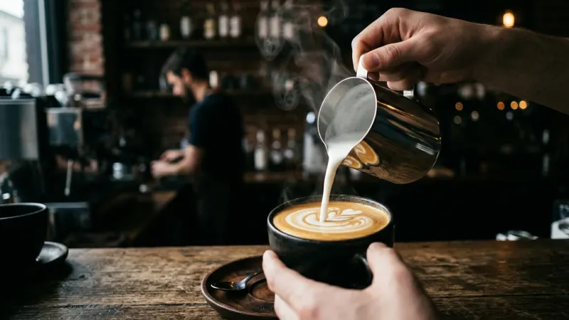 How to Perfectly Steam Whole Milk for Lattes & Cappuccinos?