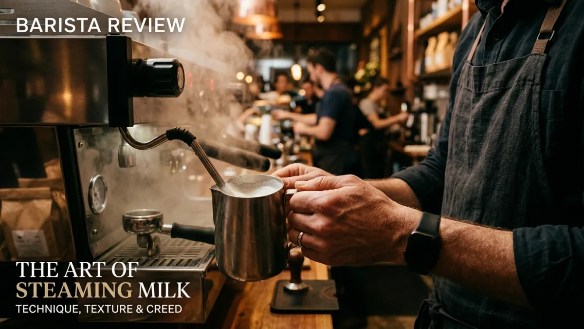 How to Steam Milk for Latte Art: Beginner's Guide to Perfect Microfoam