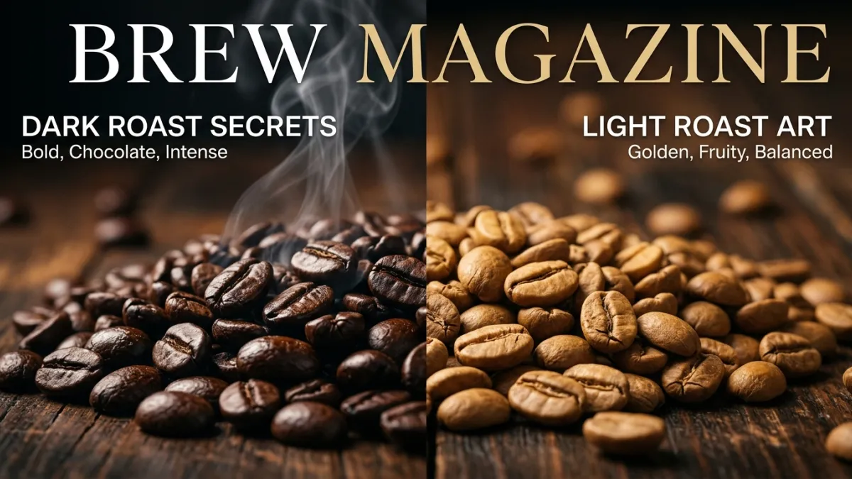 Light vs. Dark Roast: The Surprising Truth About Caffeine