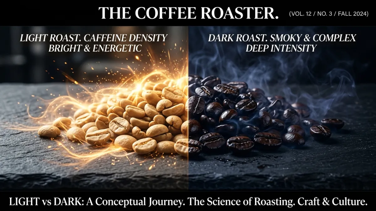 Light vs. Dark Roast: The Surprising Truth About Caffeine Content