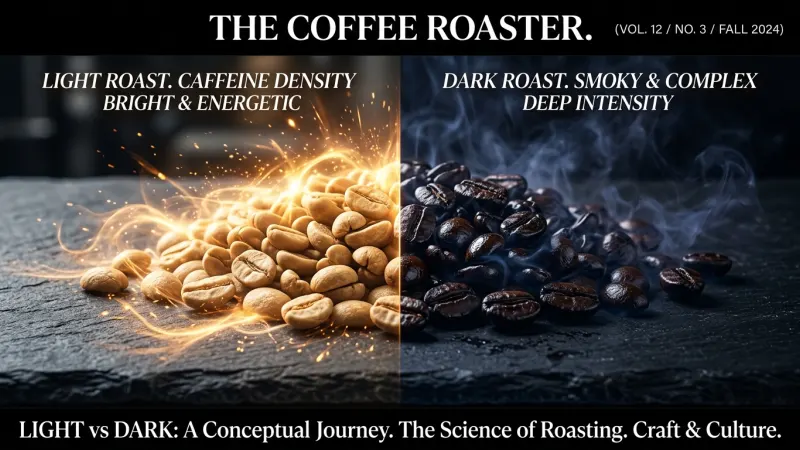 Light vs. Dark Roast: The Surprising Truth About Caffeine Content