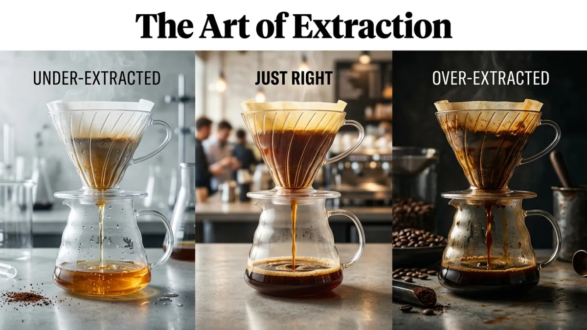 Master Coffee Extraction: Under, Over, & The Sweet Spot