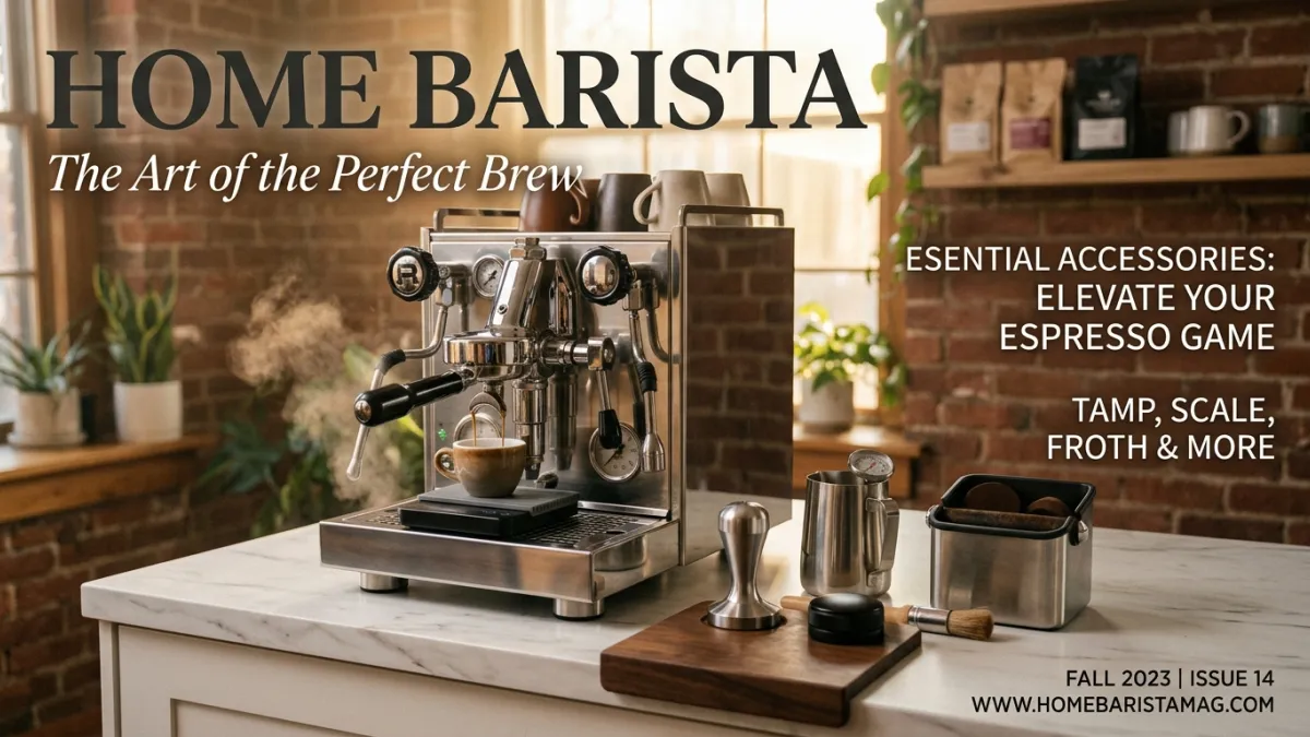 Master Espresso at Home: Essential Accessories Every Barista Needs
