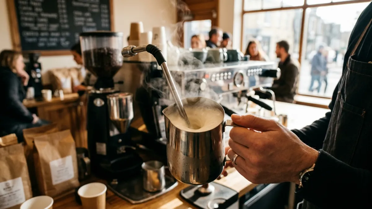 Master Microfoam: Your Beginner's Guide to Steaming Milk for Latte Art