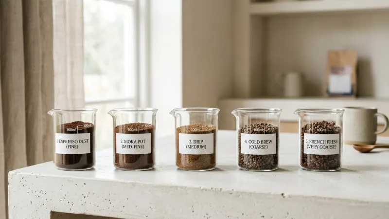 Master Your Brew: Your Essential Coffee Grind Size Chart