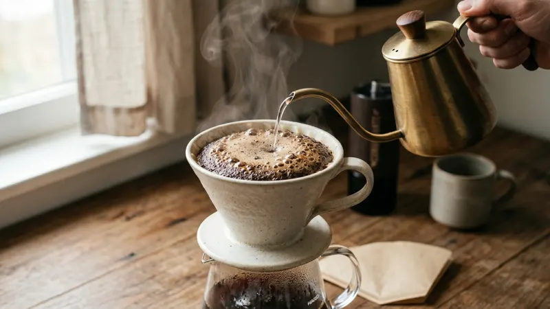 Master Your Pour Over Bloom: Unlock Richer Flavors