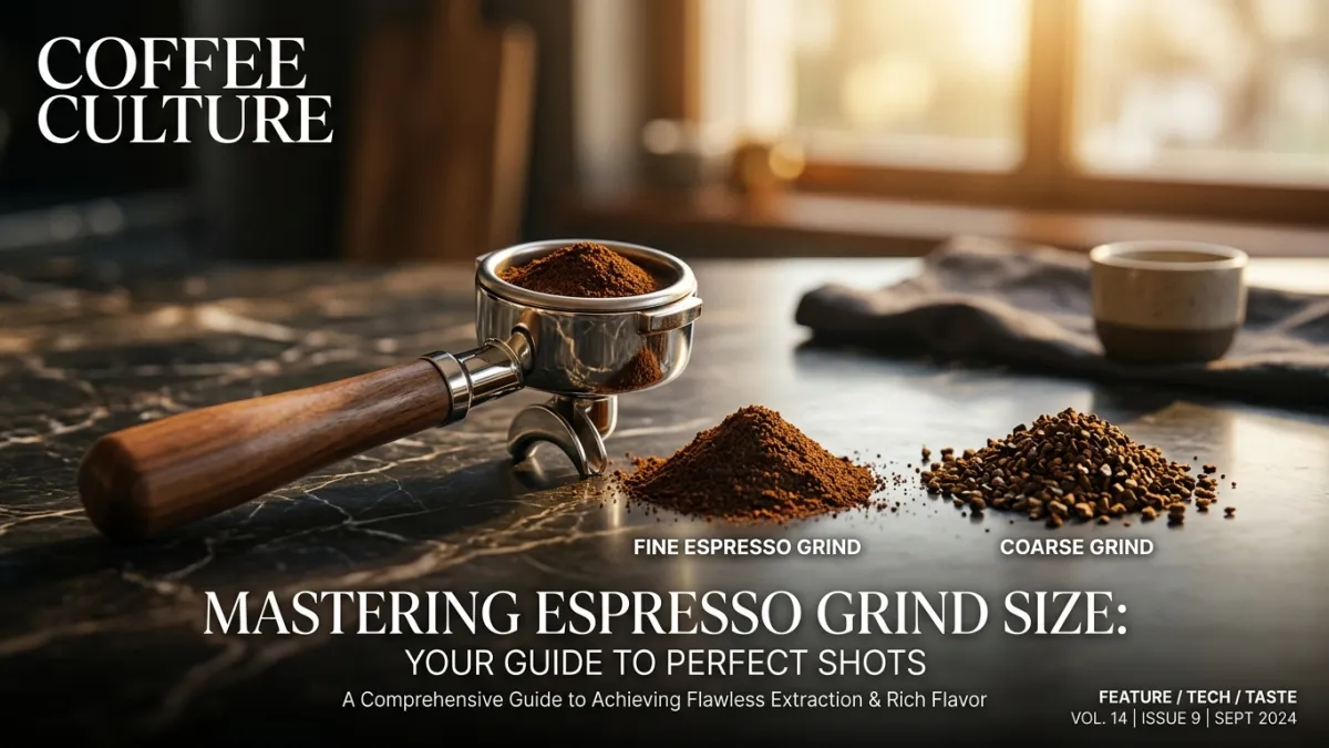 Mastering Espresso Grind Size: Your Guide to Perfect Shots