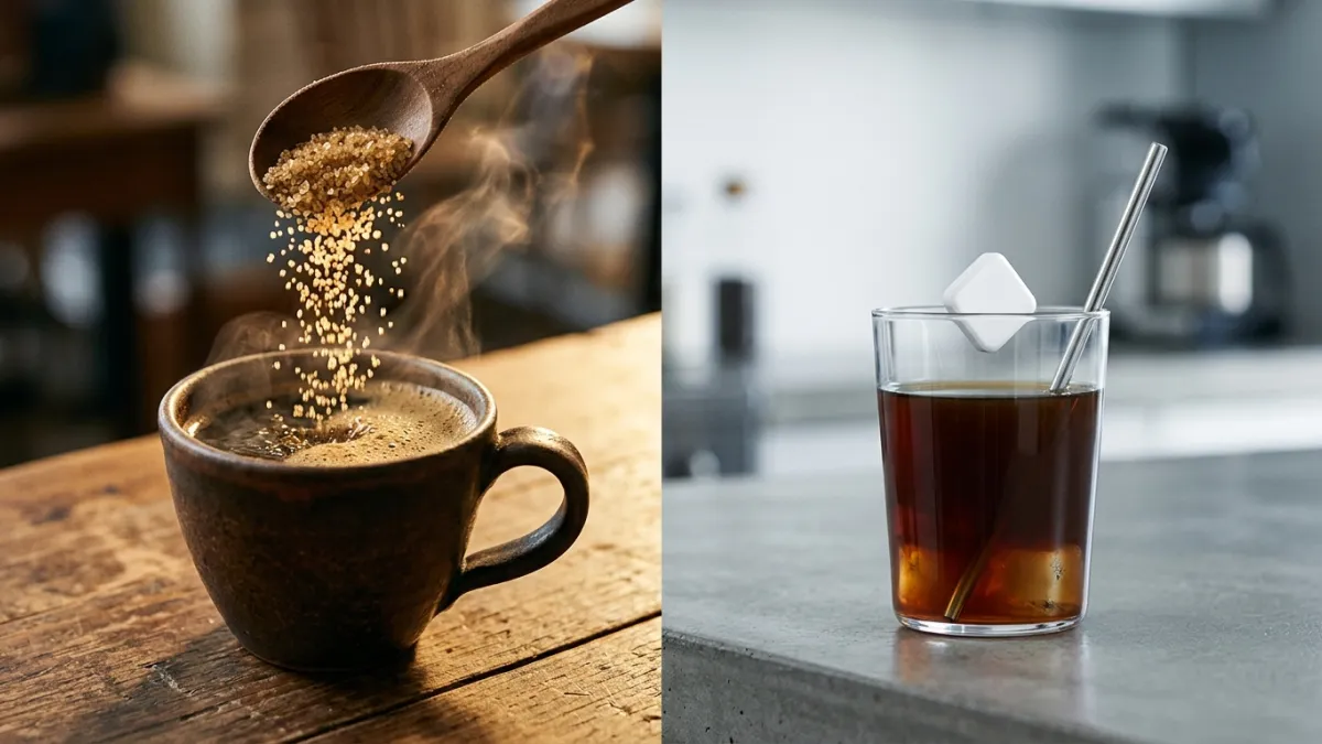 Sugar vs. Sweetener: Unlocking the Best Taste in Your Coffee