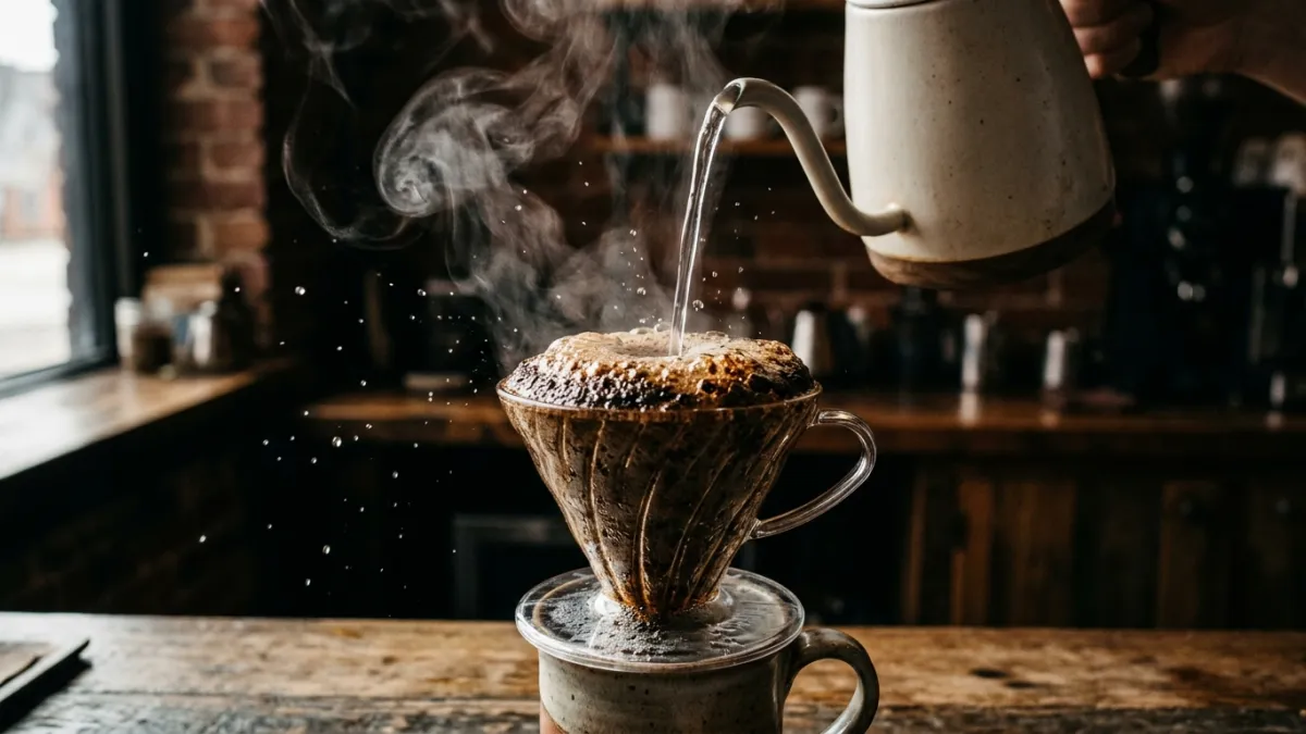 The Pour Over Bloom: Why It Matters & How to Do It Right