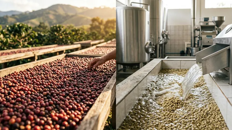 Unlock Coffee Flavor Secrets: Washed, Natural, & Honey Explained