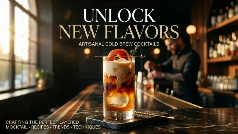 Unlock New Flavors: Creative Cold Brew Concentrate & Drink Recipes