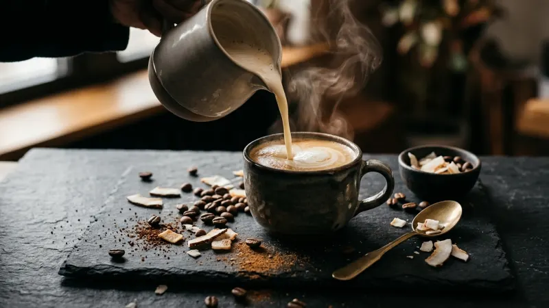 Unlock Tropical Bliss: Master Coconut Milk Coffee Pairings & Frothing