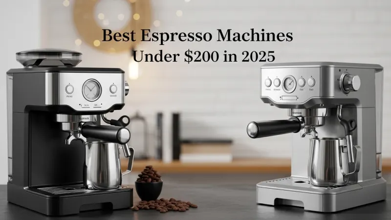 Best Espresso Machines Under $200 in 2025: Honest Reviews
