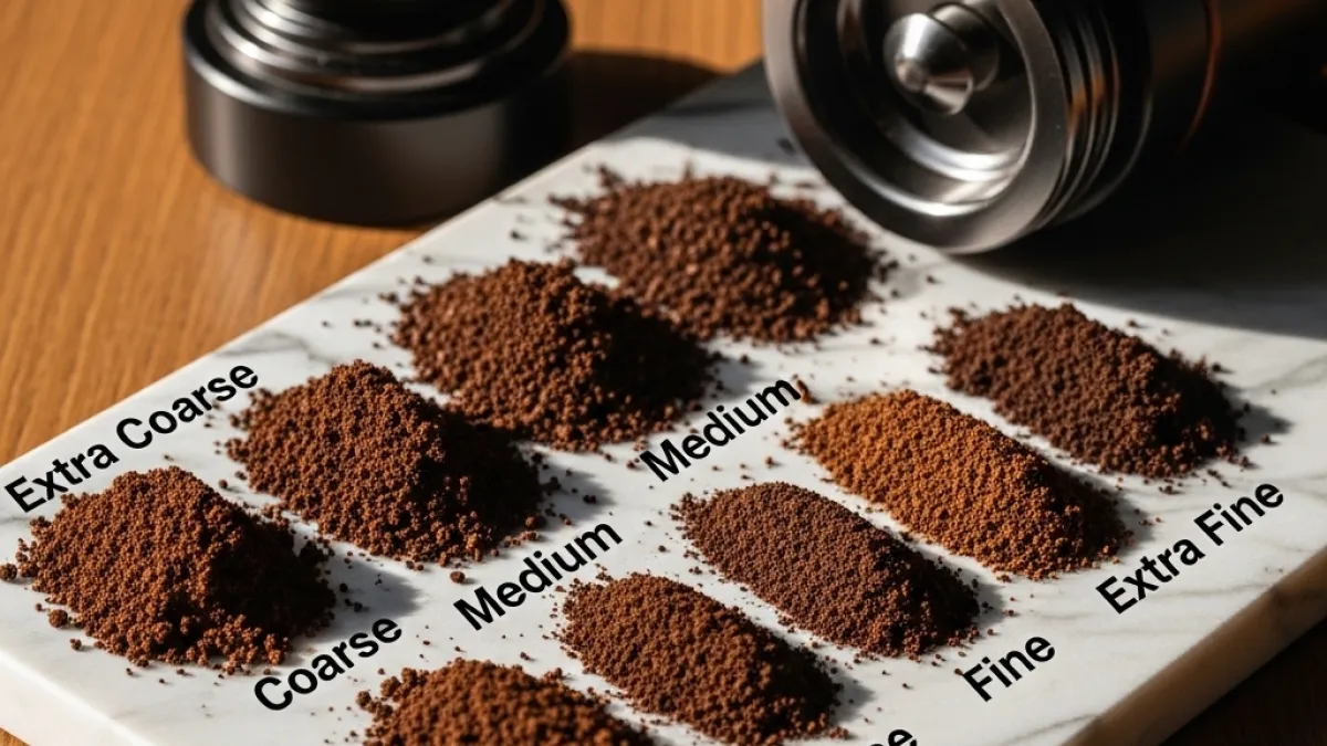 Perfect Your Brew: The Ultimate Coffee Grind Size Chart
