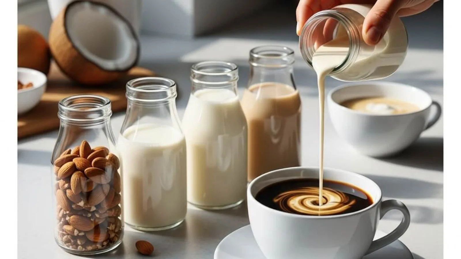 Healthy Coffee Creamers – Best Dairy-Free & Low-Sugar Options